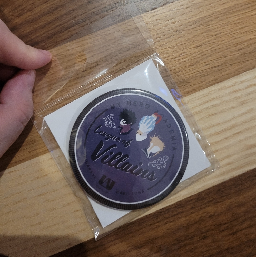League of villains pinbadge. My Hero academia